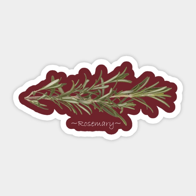 Rosemary Sticker by pasnthroo